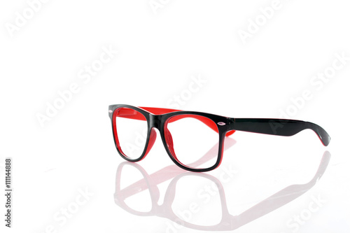 Eye Glasses on White background,selective focus