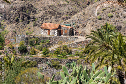 Valley Ayagaures of gran canaria, spain photo