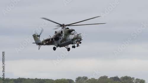 Принти на полотні Mi-24 Hind helicopter