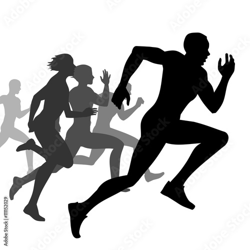 athletes and race