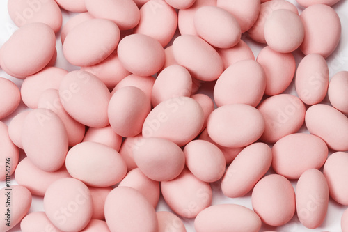 Sweet pink candy