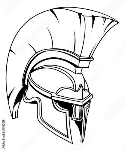 Spartan or Trojan Gladiator Helmet
