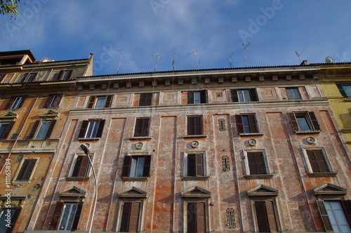 Alte Fassade in Rom