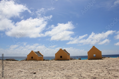 Slave huts of Bonaire 