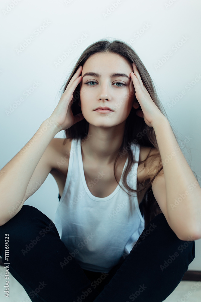 Obraz premium young beautiful girl