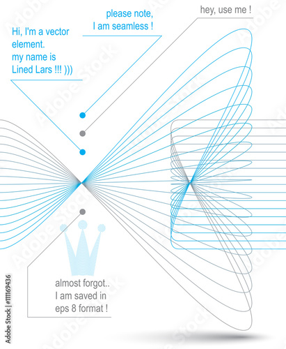 3d transparent elegant flow...