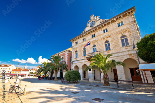 Town of Stari Grad waterfront architecture