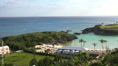 Sinky Bay Beach in Bermuda. photo