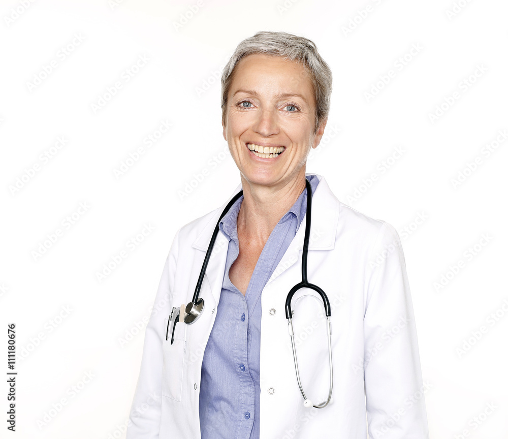 Hausbesuch, Arzttasche mit Stethoskop Stock-Foto