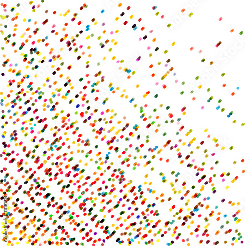 Abstract colorful moving dotted lines, vector background