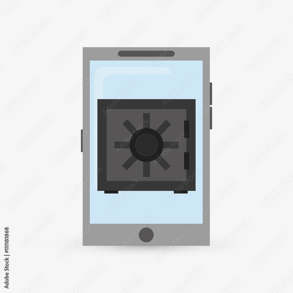 Security system design. protection icon. isolated illustration Security system design. protection icon. isolated illustration
