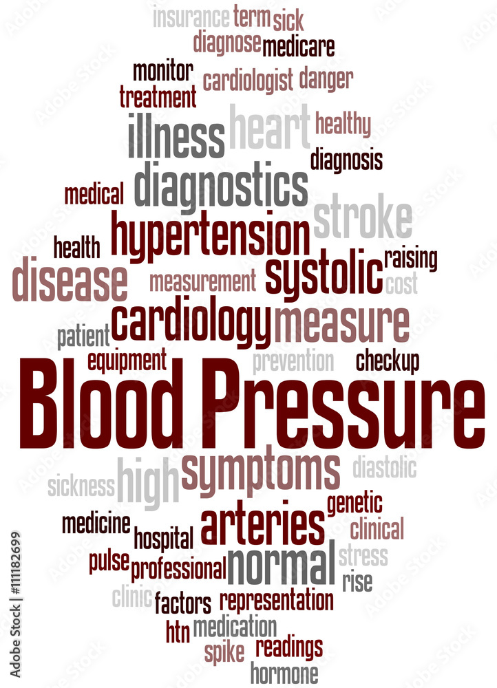 Blood Pressure, word cloud concept 2 Blood Pressure, word cloud concept 2