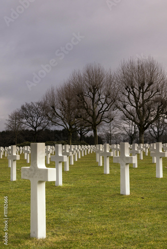 American war cemetery near Margraten in the Dutch province Limburg 