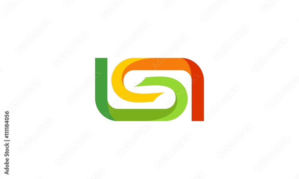 letter S abstract logo letter S abstract logo