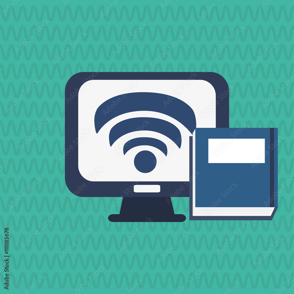 Technology design. computer icon. colorful illustration Technology design. computer icon. colorful illustration