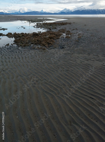 Breach stream running to sea