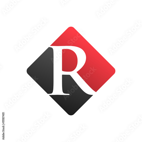 Free Download Creative Letter R Symbol. Abstract Hand drawn illustration. Logo Template - GFXLoad