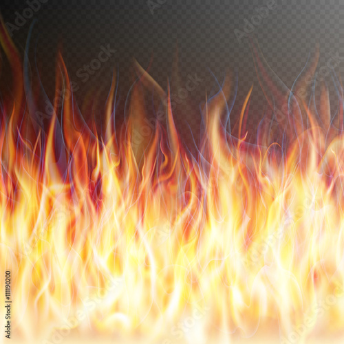 Blaze fire flame. EPS 10