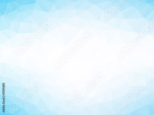 soft blue triangles background