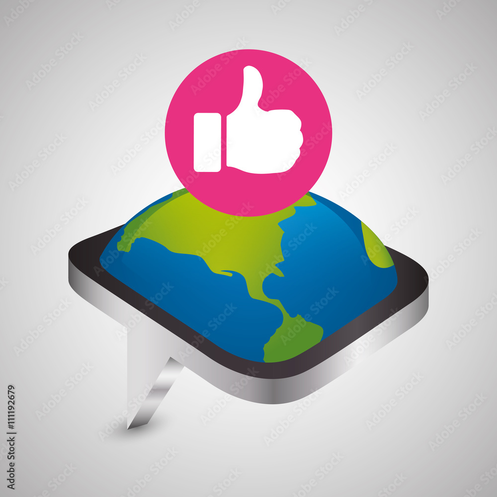 Fototapeta premium smartphone design. app concept. colorful illustration