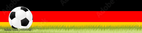 Fußball Deutschland Banner