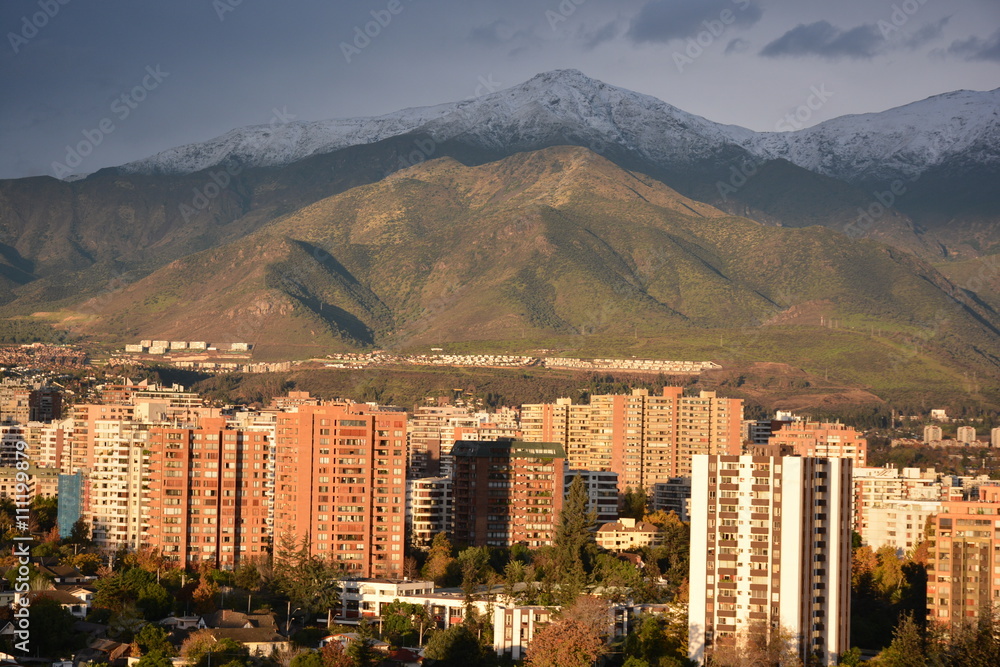 Fototapeta premium landscape in Santiago chile