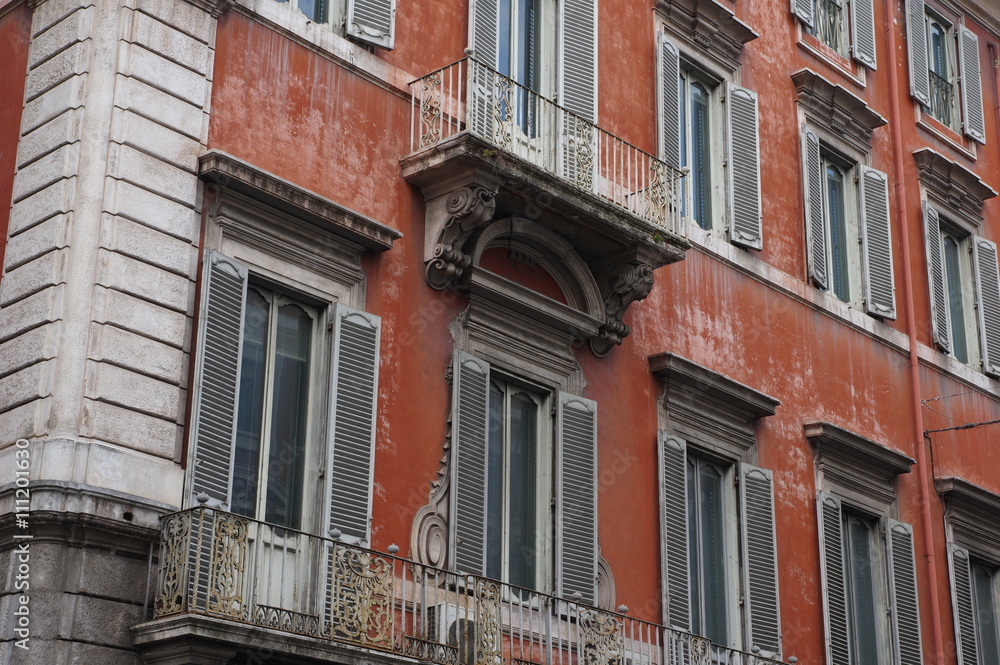 Naklejka premium Fassade in Rom