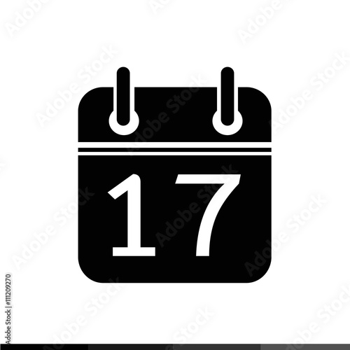 Simple Calendar Icon illustration design