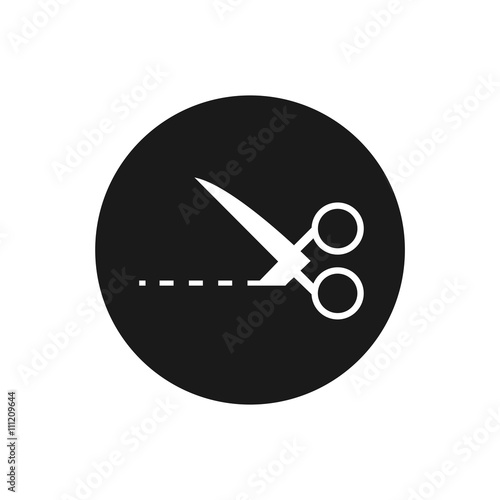 Scissor Logo Icon Vector