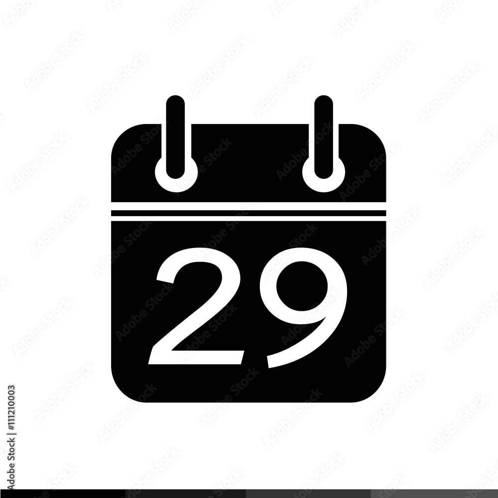Simple Calendar Icon illustration design Simple Calendar Icon illustration design