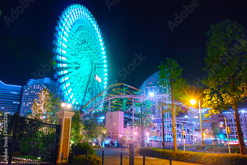 横浜の夜景
