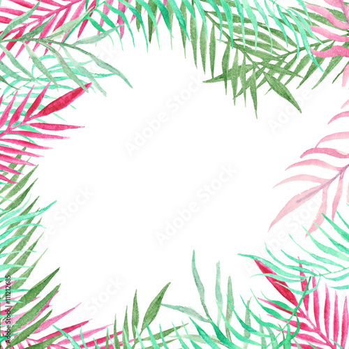 Tropical greeting card.