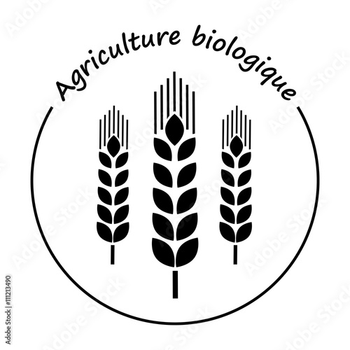 Logo agriculture biologique.