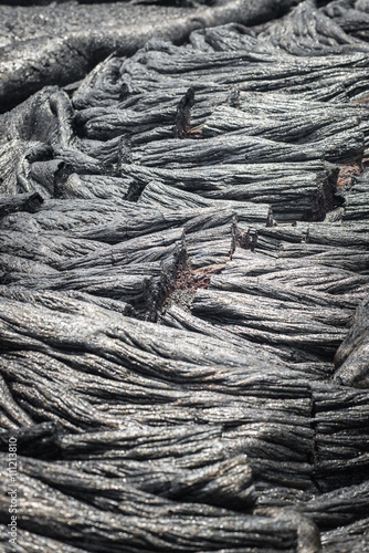 Obraz na płótnie Close up lava flow