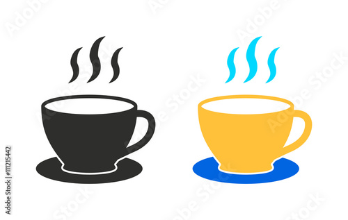 Coffee - vector icon.