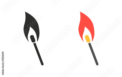 Match - vector icon.