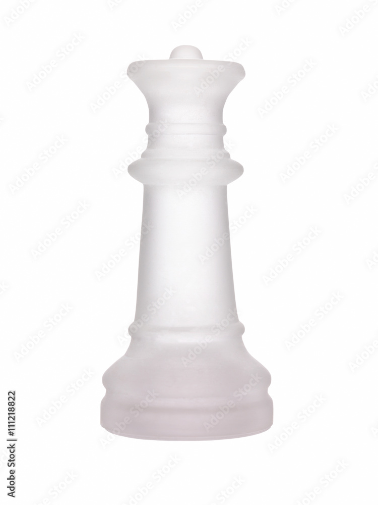 close-up of chess queen.