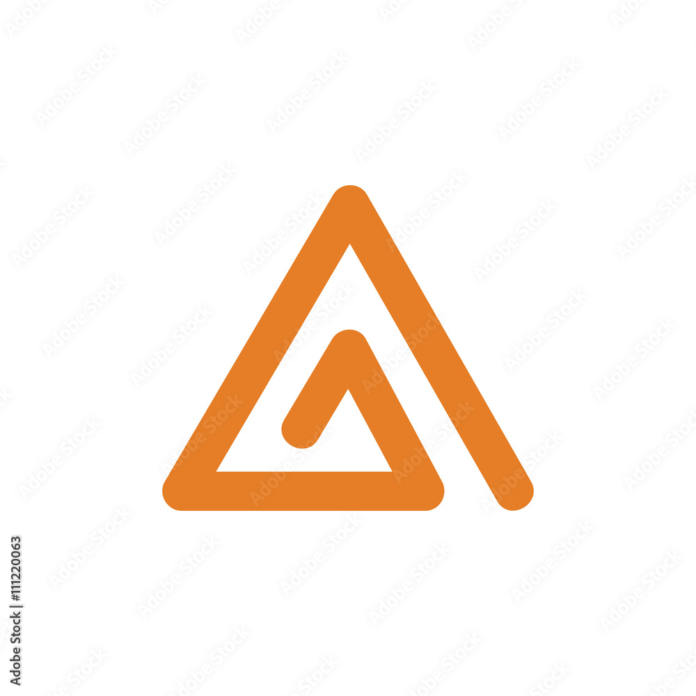 triangle vector logo icon triangle vector logo icon