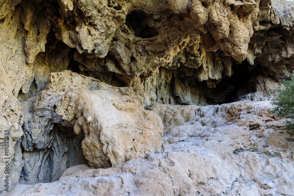 Naklejka premium Mountains from high point