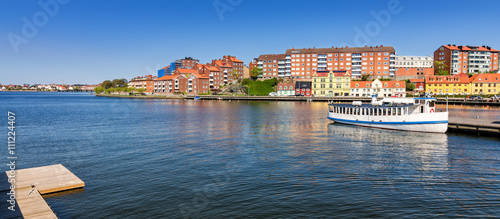 Karlskrona city architecture - sea bay view