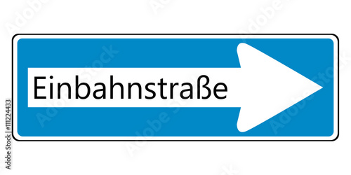 Einbahnstraße Rechts