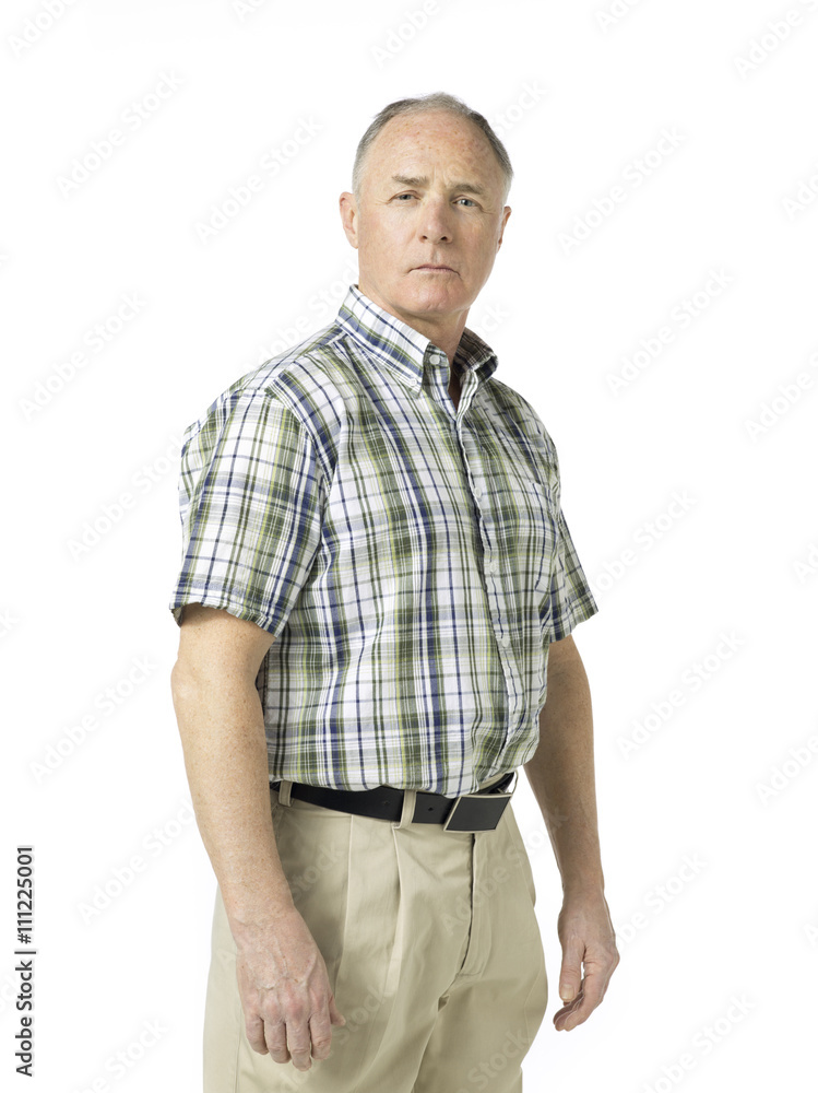 portrait of a senior man. portrait of a senior man.