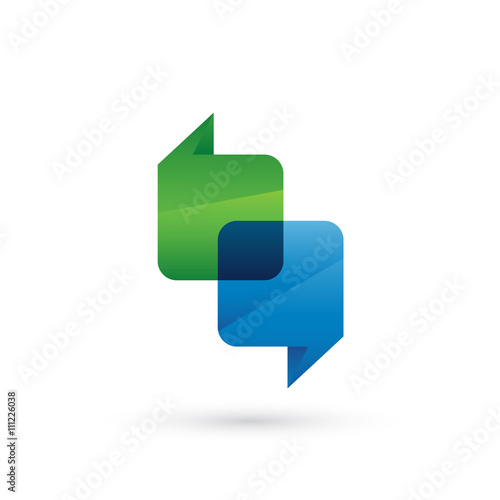 Social Talk Communication Symbol Logo