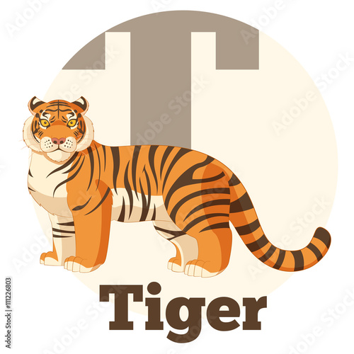 ABC Cartoon Tiger