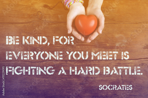 be kind heart