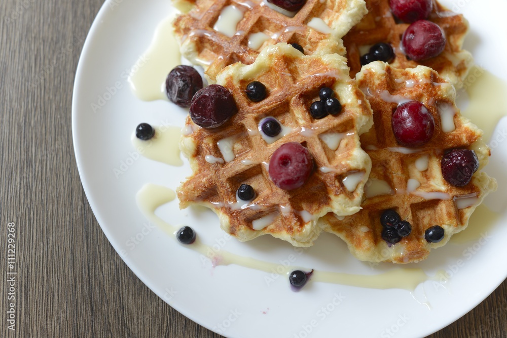 Belgian waffles Belgian waffles