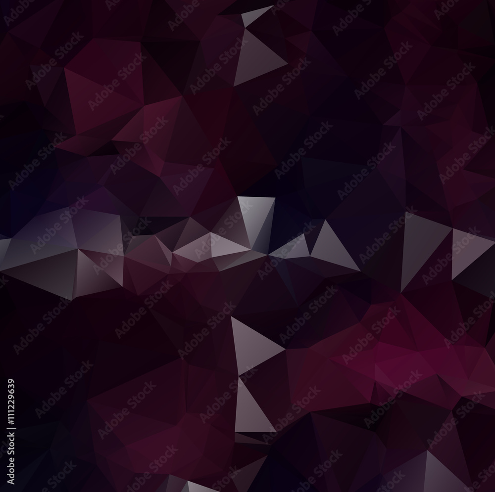 Obraz premium Abstract geometric background of triangular polygon