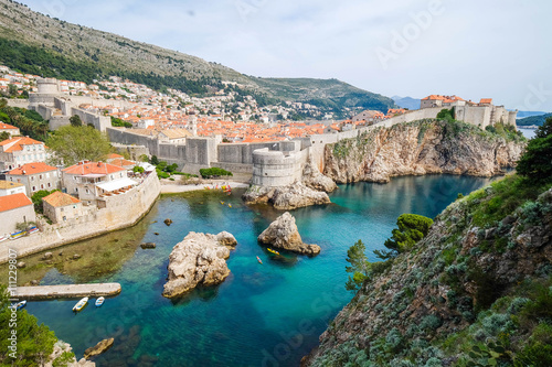 City walls of Dubrovnik Old Town