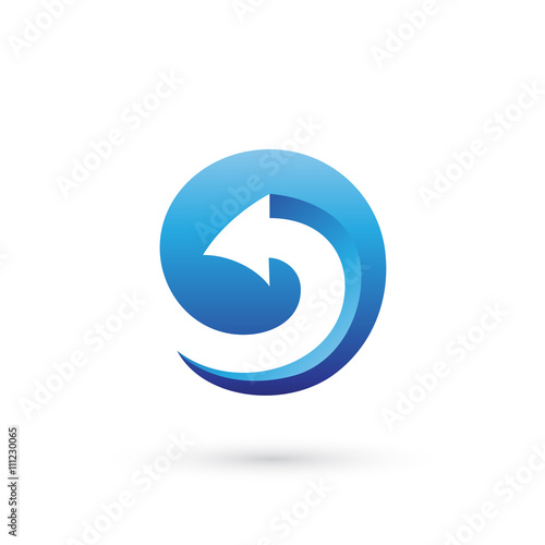 Free Download Global Arrow Letter A or E Logo - GFXLoad