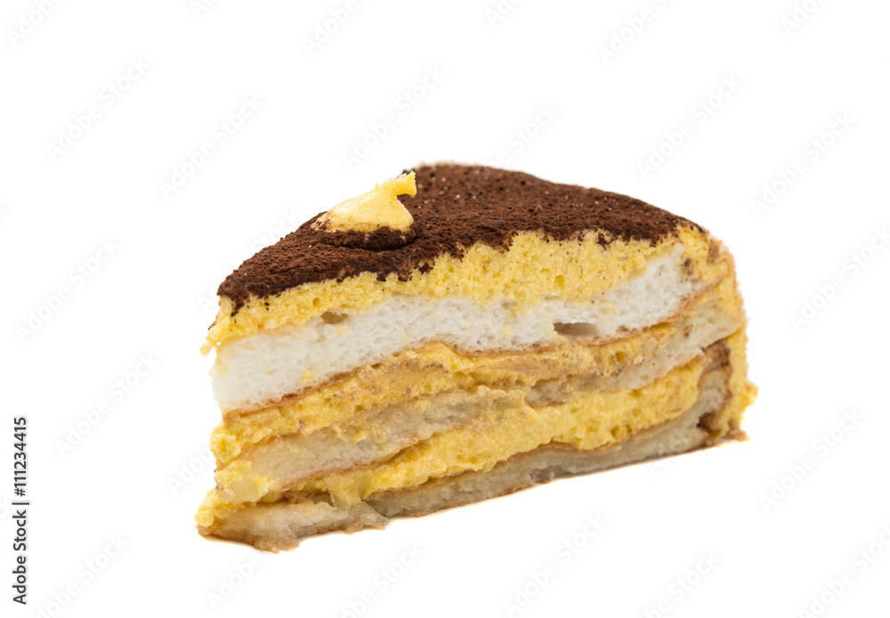 piece of cake isolated piece of cake isolated